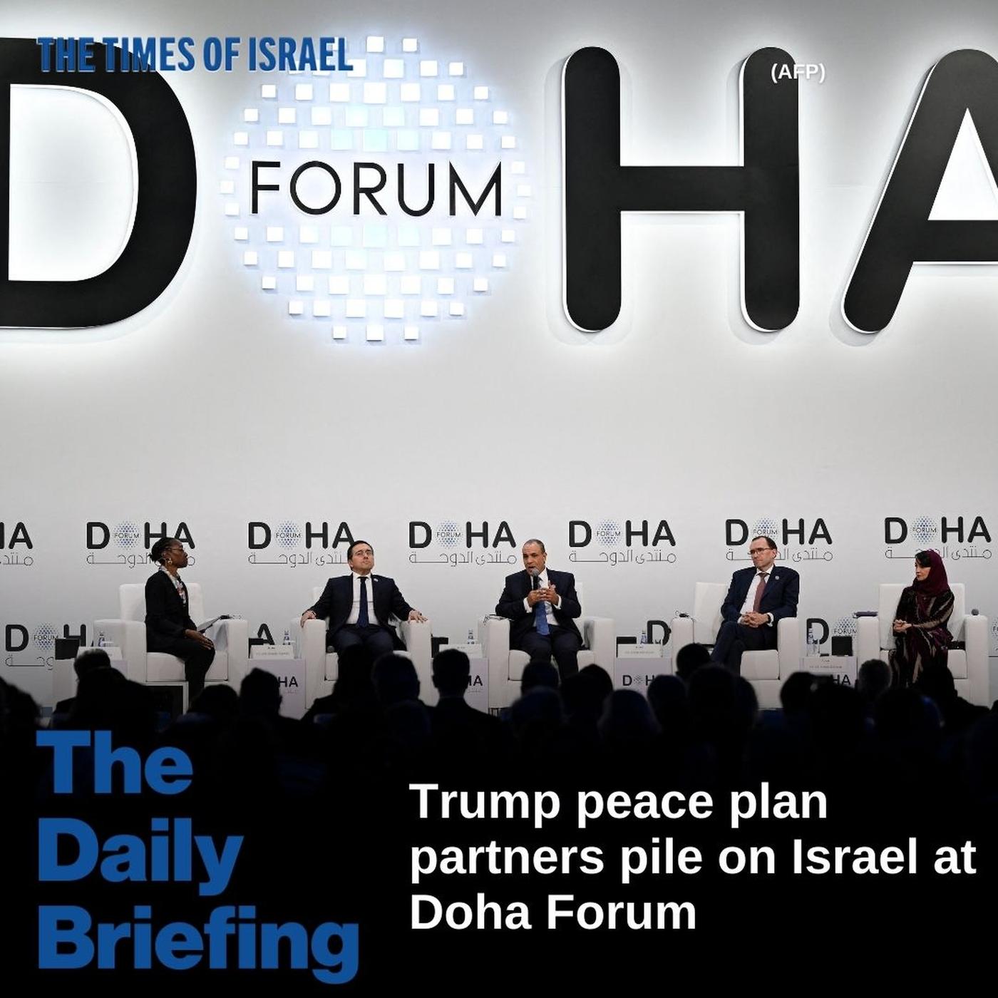 The Times of Israel Daily Briefing