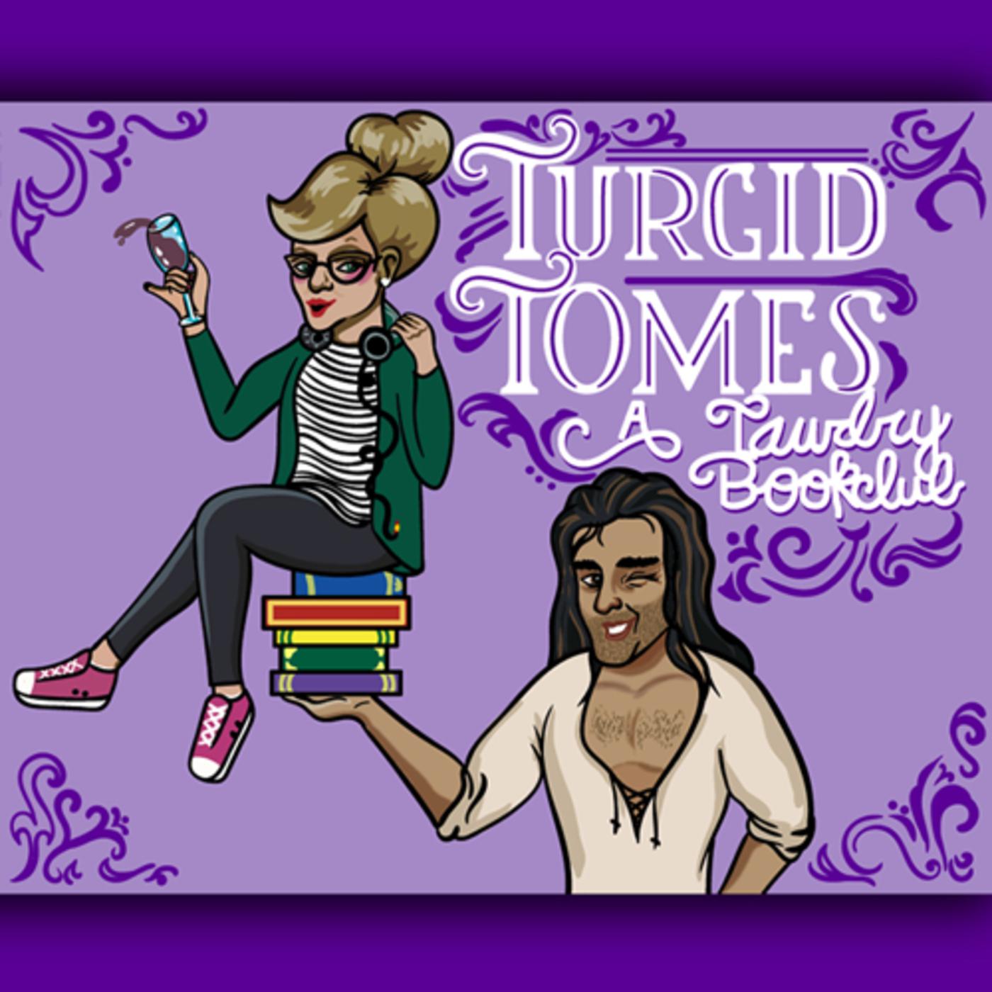 Turgid Tomes: A Tawdry Bookclub logo