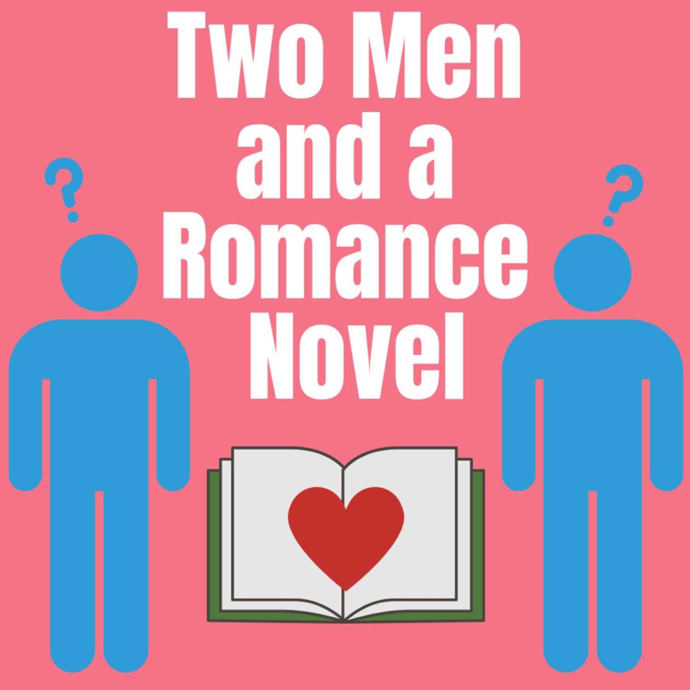 Two Men and a Romance Novel logo