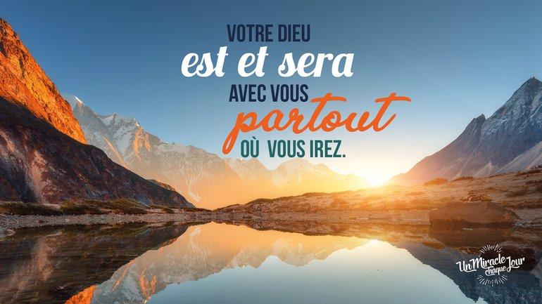 Fortifie-toi et prends courage !