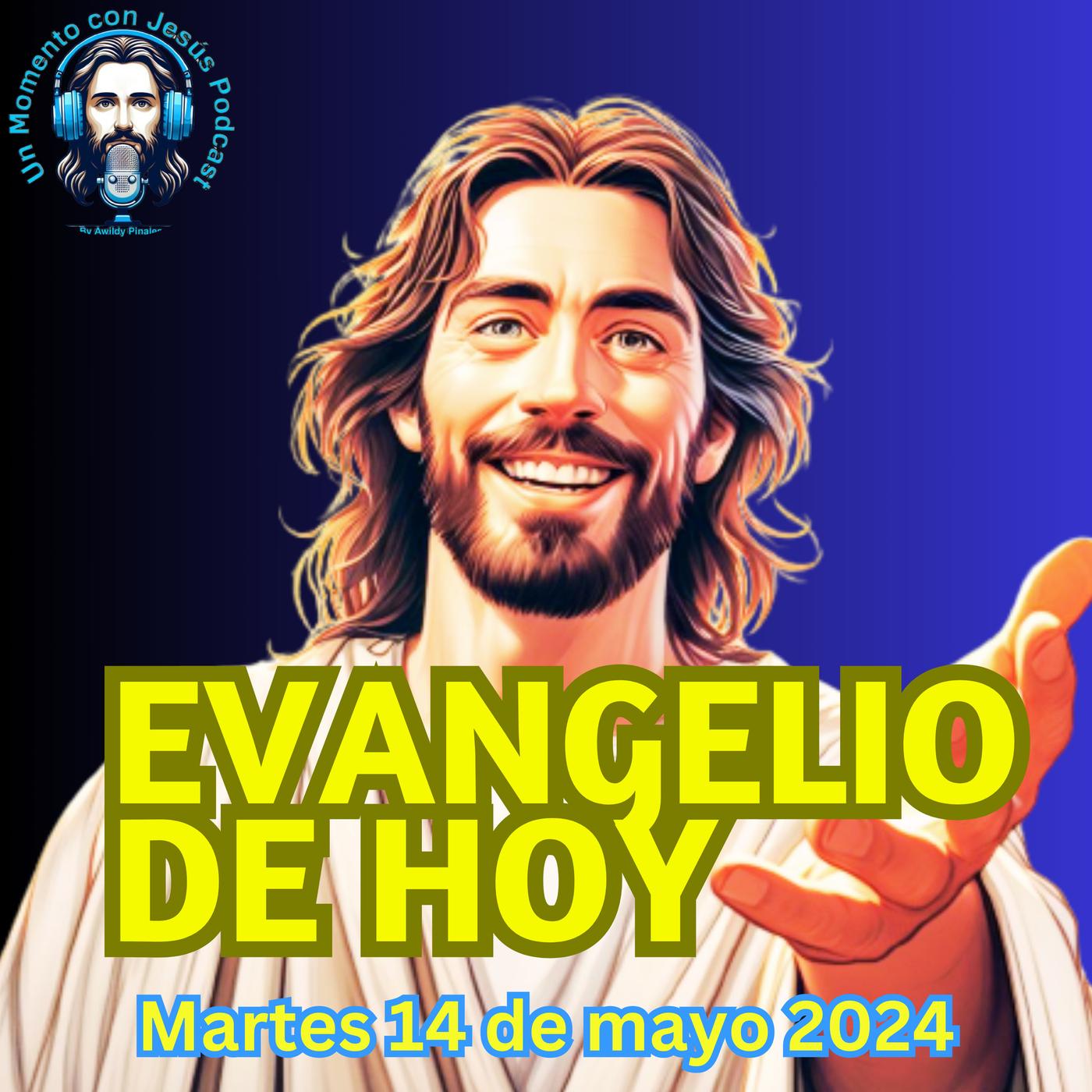 Evangelio de hoy MARTES 14 de mayo 2024 Reflexión y Oración Listen