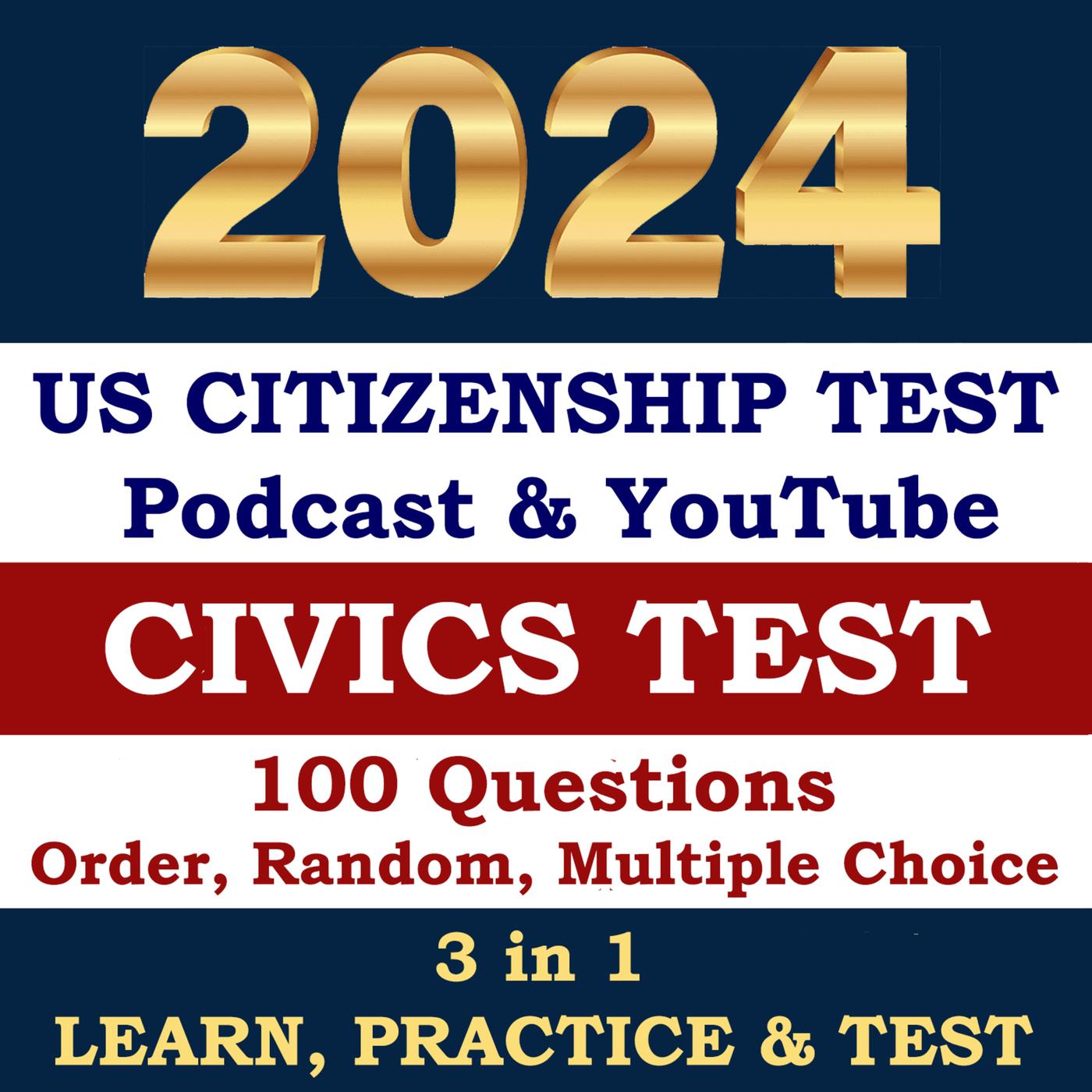 Citizenship Test Practice Questions 2024 Helga Isabelle