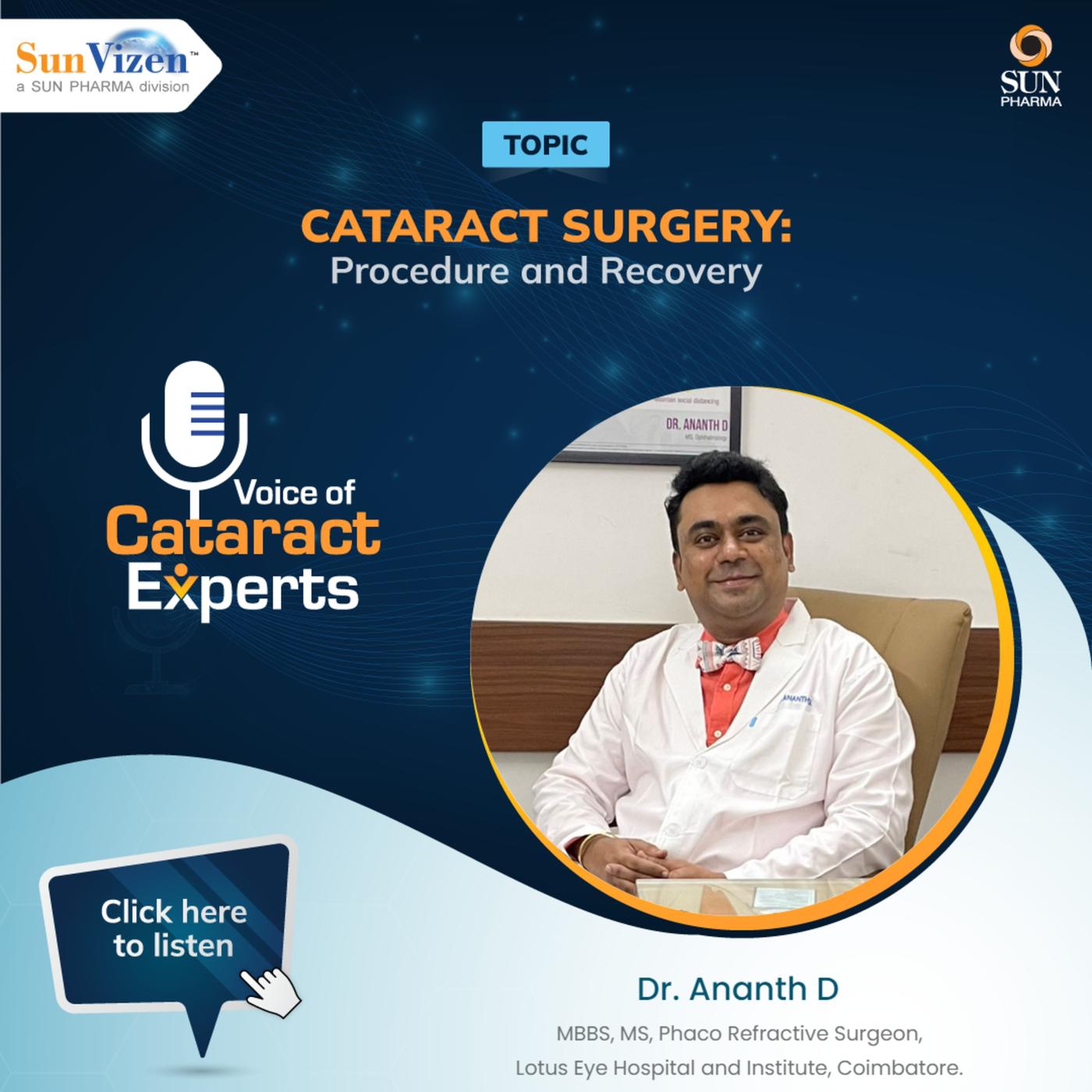 Voice of Cataract Experts (podcast) Sun Pharma Listen Notes