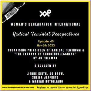 RFP eps 60 - Organising Principles of Radical Feminism & "The Tyranny of Structurelessness" by Jo Freeman