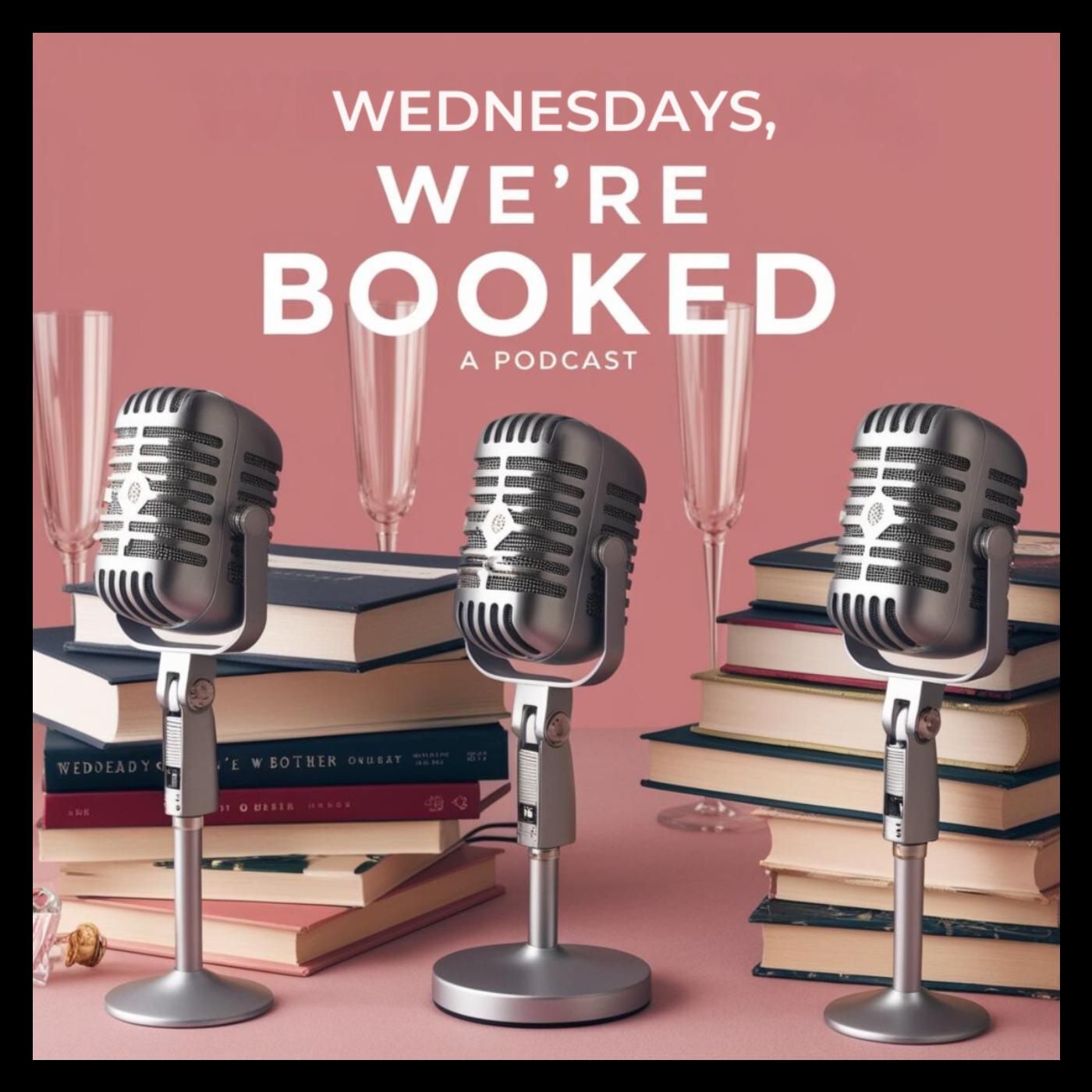 Wednesdays, We're Booked logo