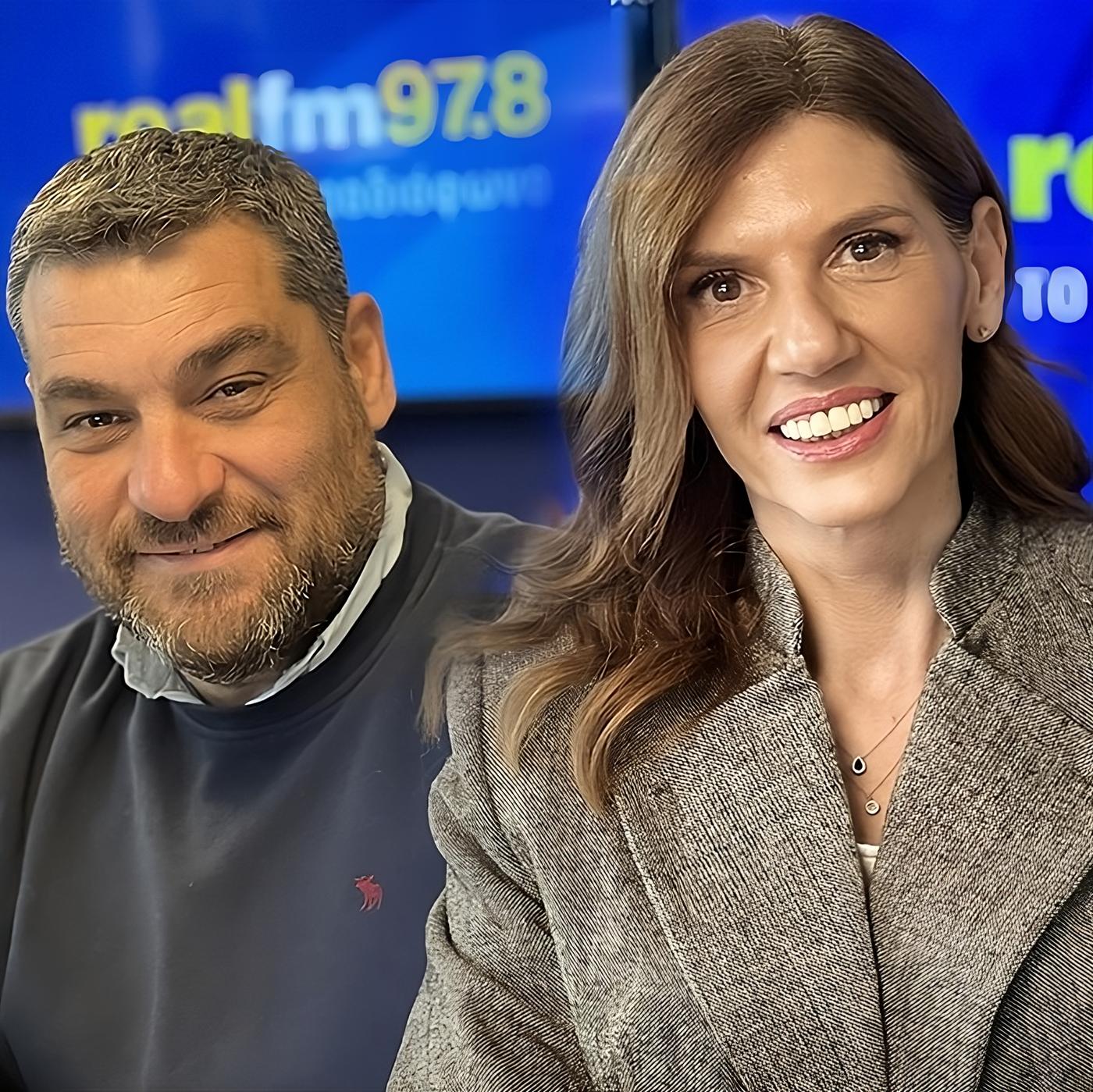 Κάτια Μακρή και Μάνος Νιφλής @Realfm97.8